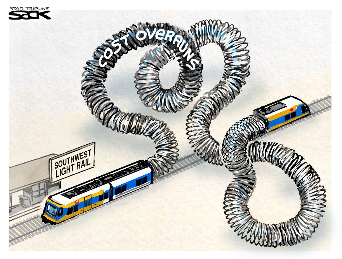 light rail over runs