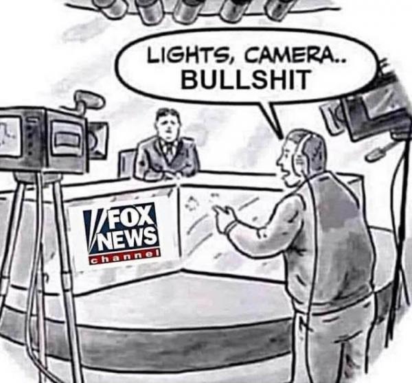 Lights camera bullshit fox