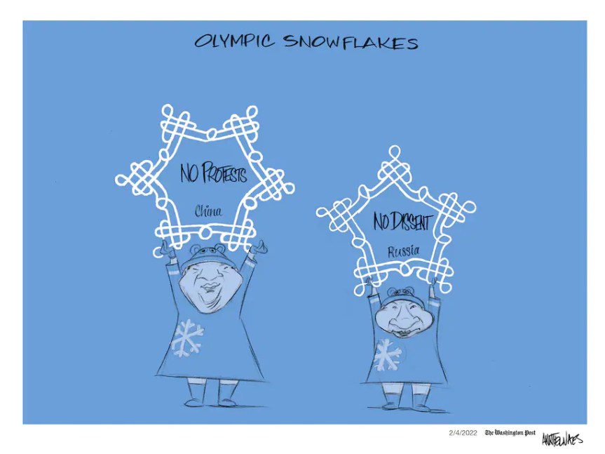 olympic snow flakes