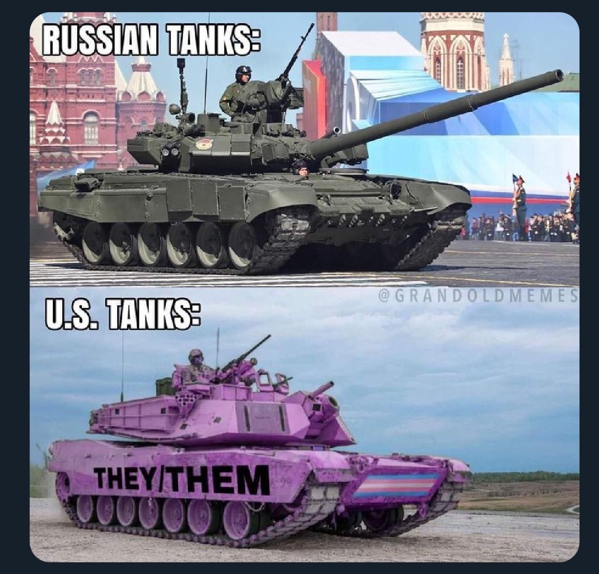 our tanks their tanks