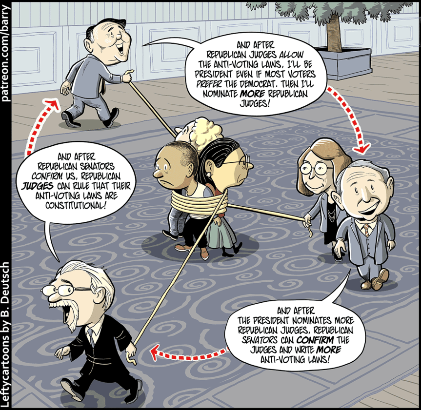 republican anti-vote judges