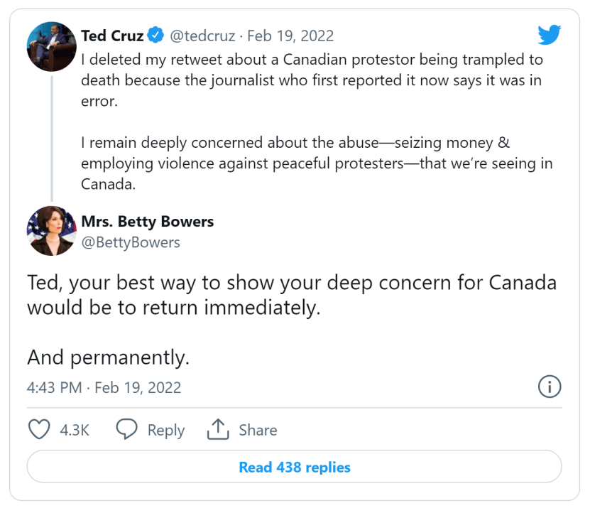 Return to canada and stay there