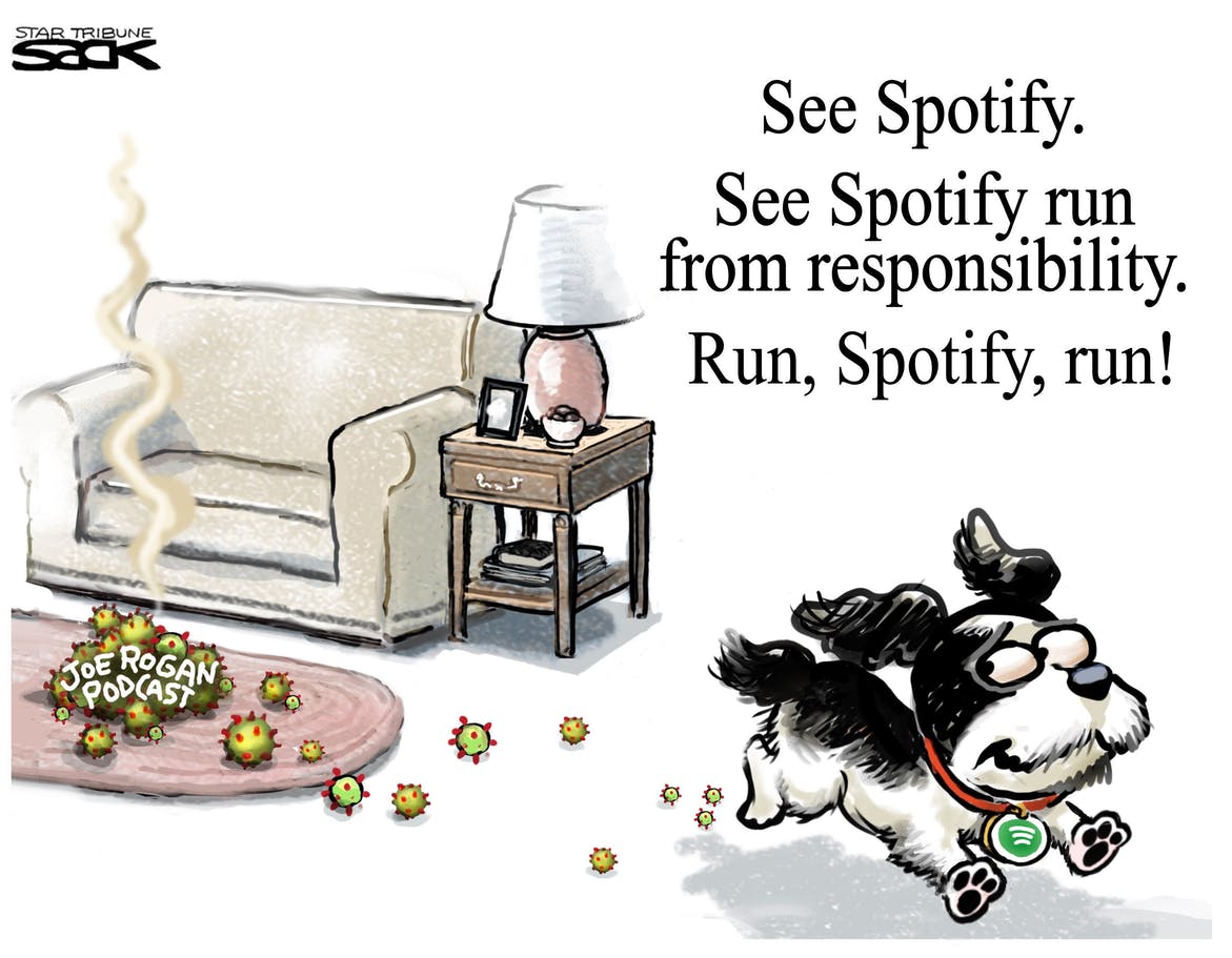 see spotify run from rogan