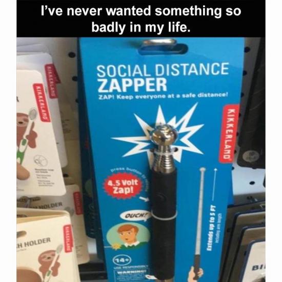 social distance zapper
