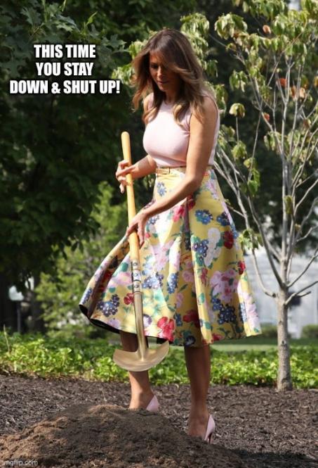 stay down and shut up