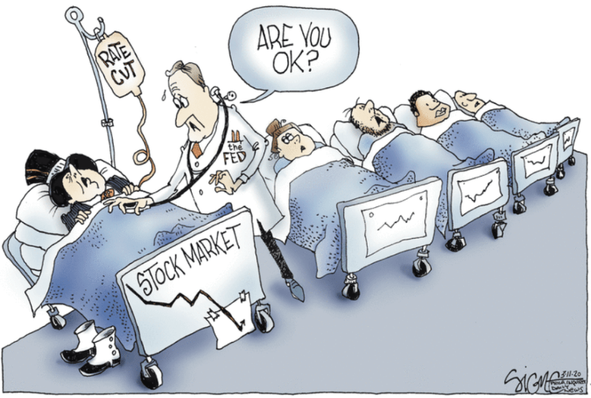 Stock market before people