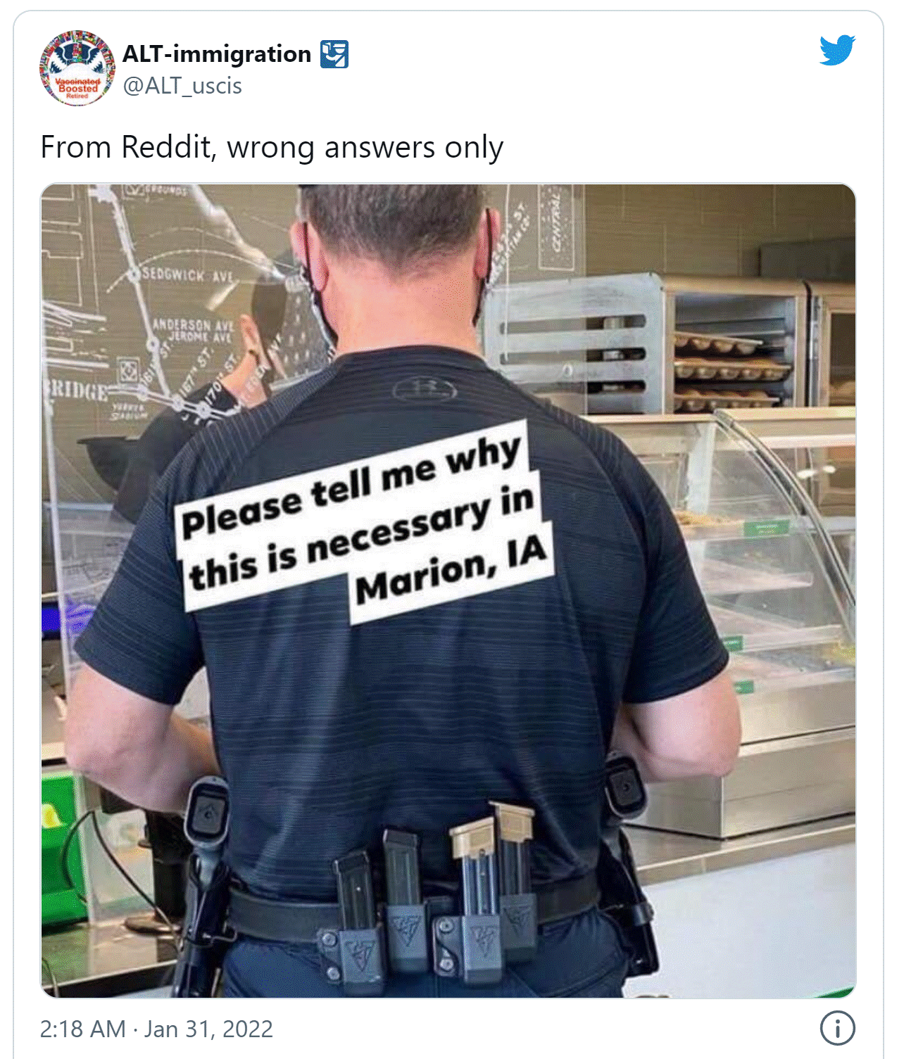 taking your guns out to eat