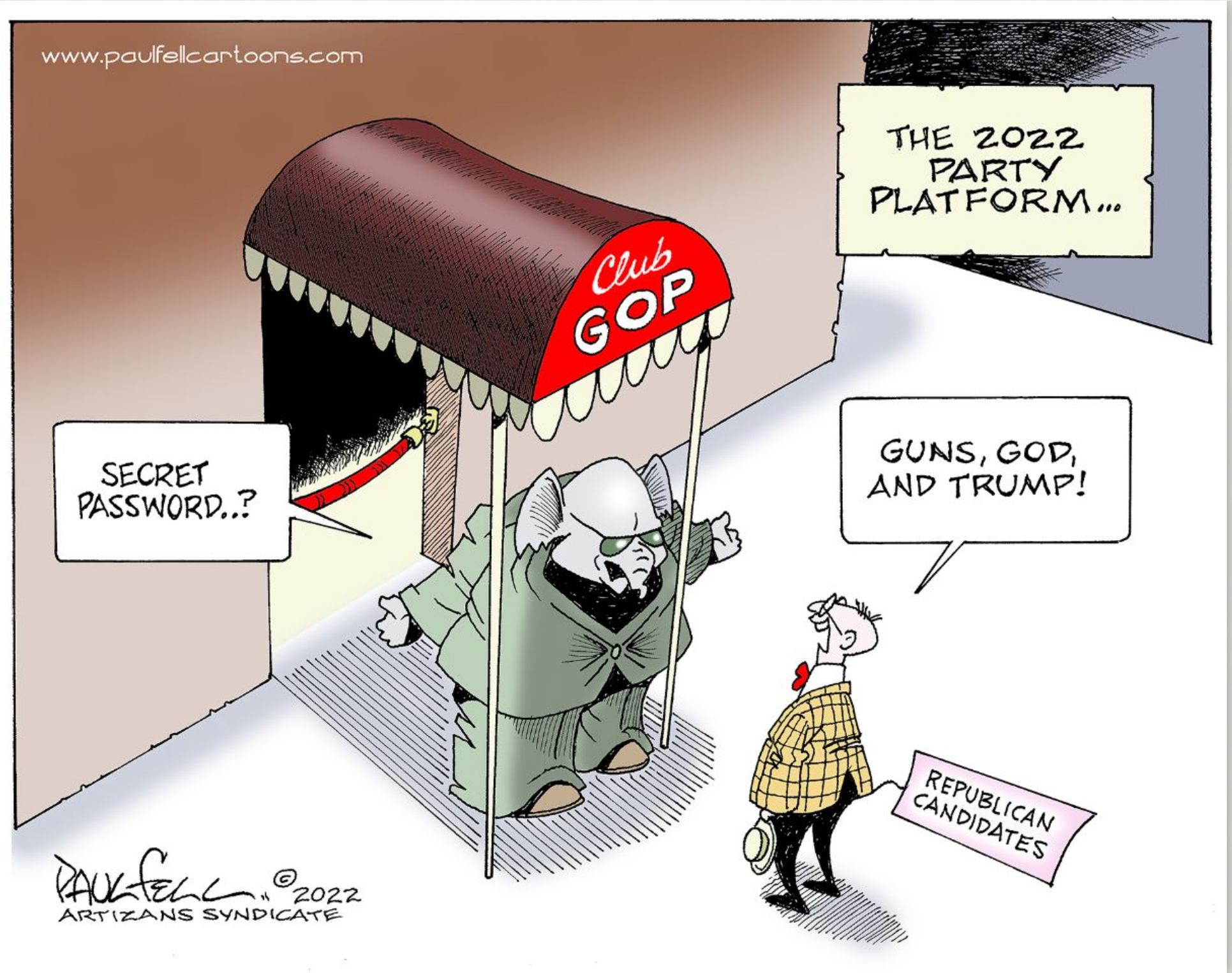 the gop platform 2020