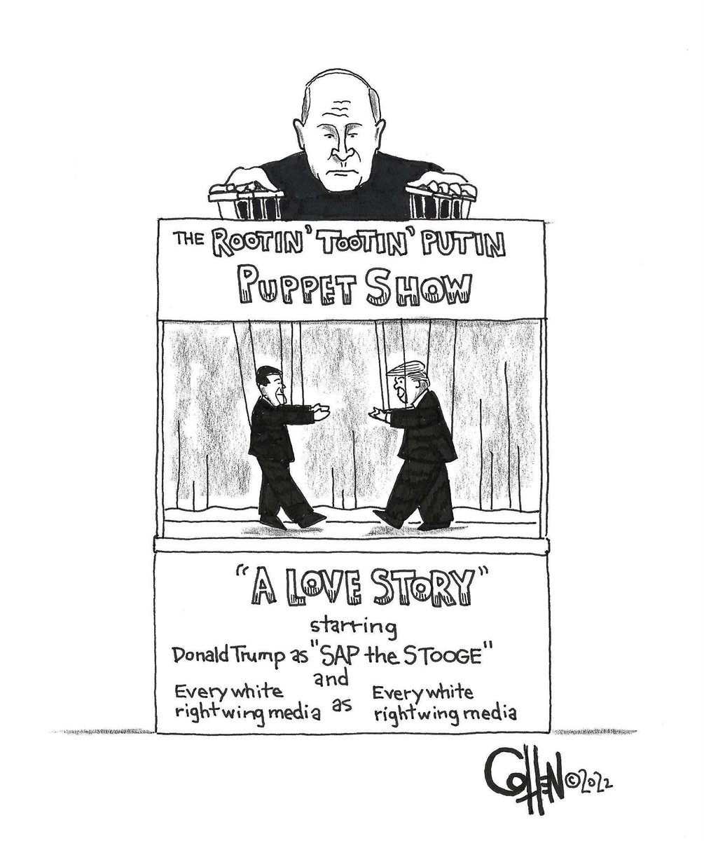 the rootin tootin Putin show