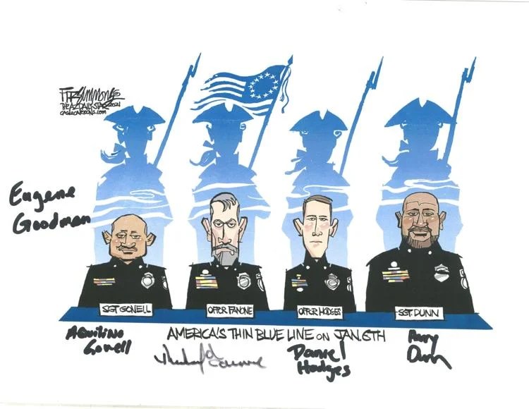 thin blue line on jan 6th