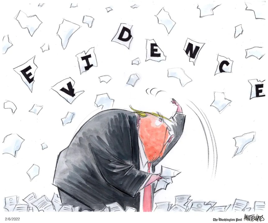 trump rips up the proof