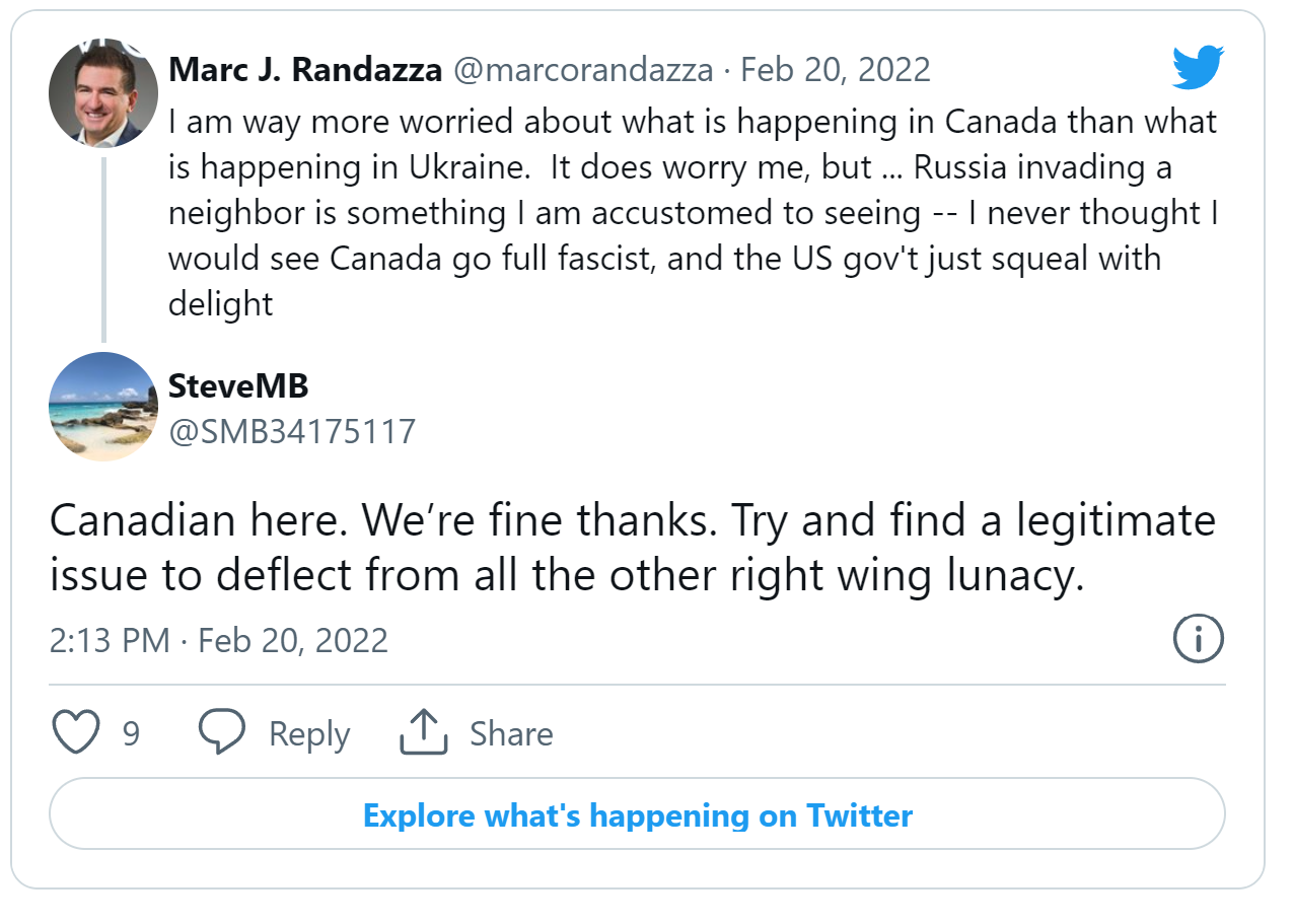 we are fine thanks canada