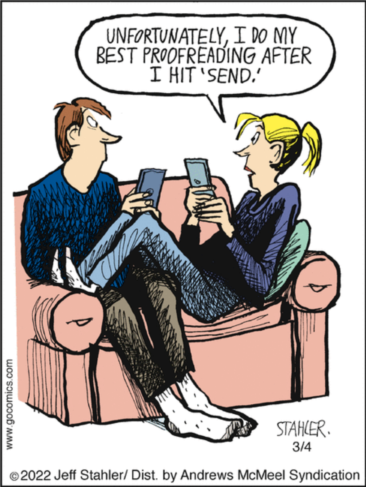 best proof reading after I send