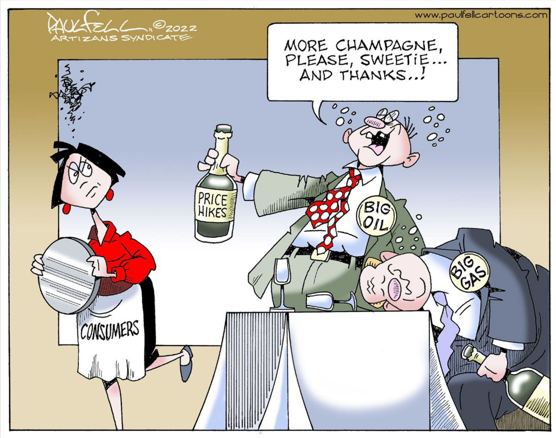 Big oil big gas price hikes