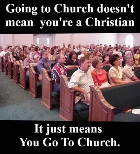 just go to church