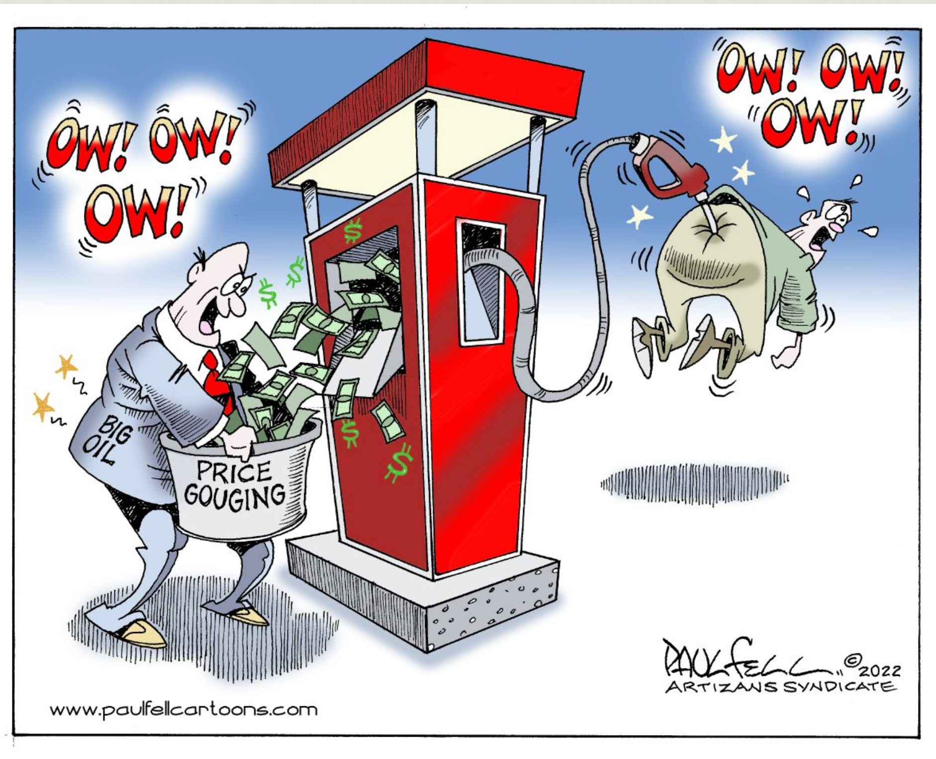 more oil price gouging