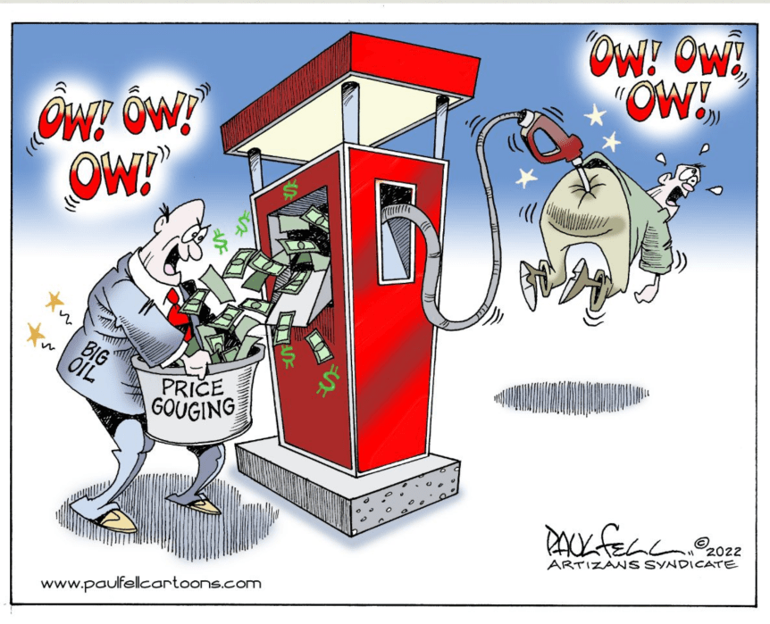 more oil price gouging