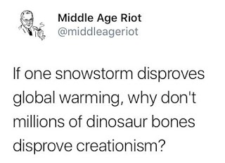 one snow storm disprove global warming