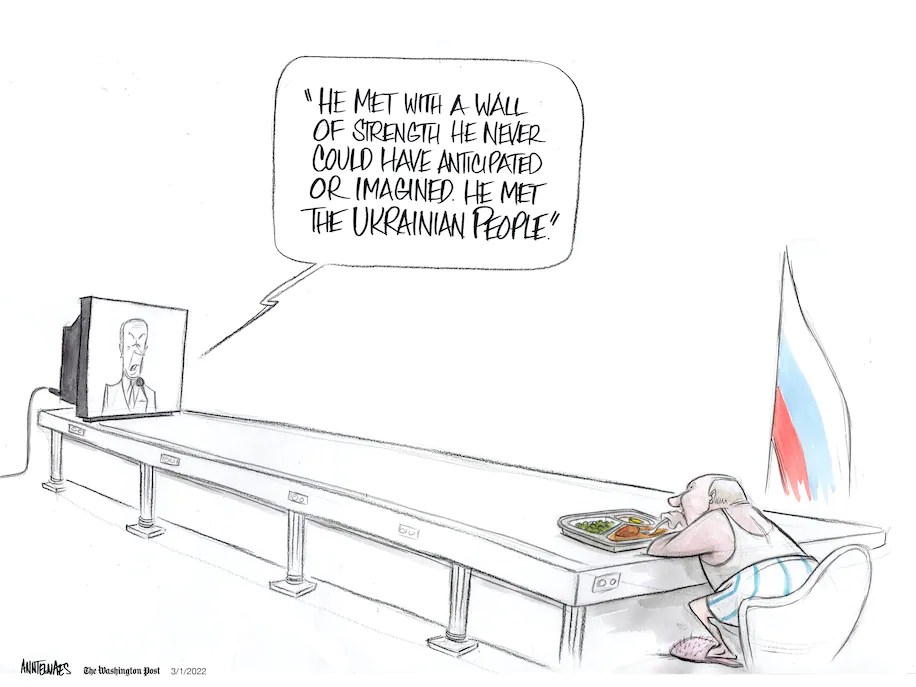 Putin TV dinner