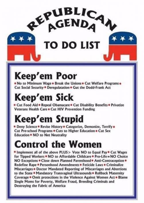 Republican agenda