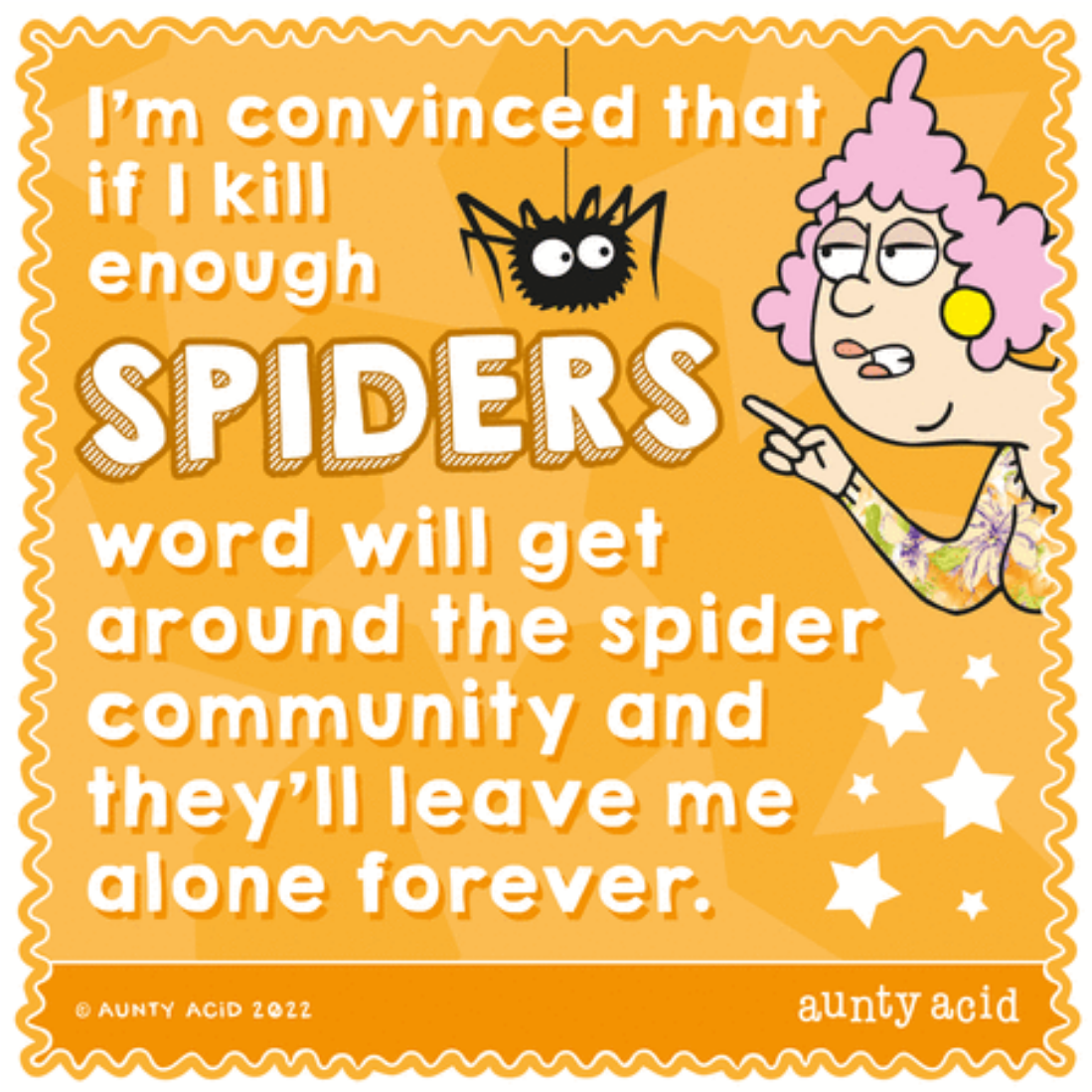 spiders leave me alone
