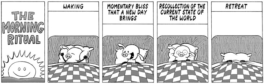 the morning ritual