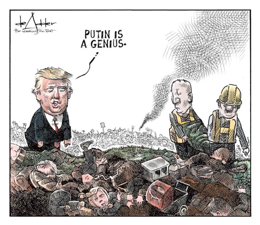 tRump again loves baby killers