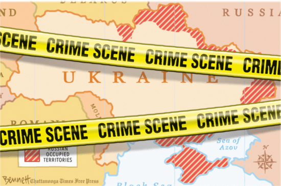 Crime area by Russia