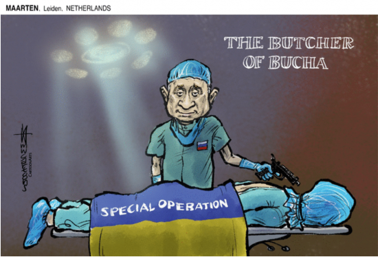 The butcher of Bucha