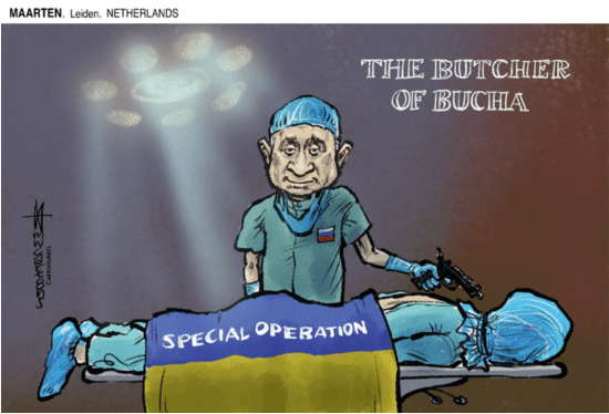 The butcher of Bucha