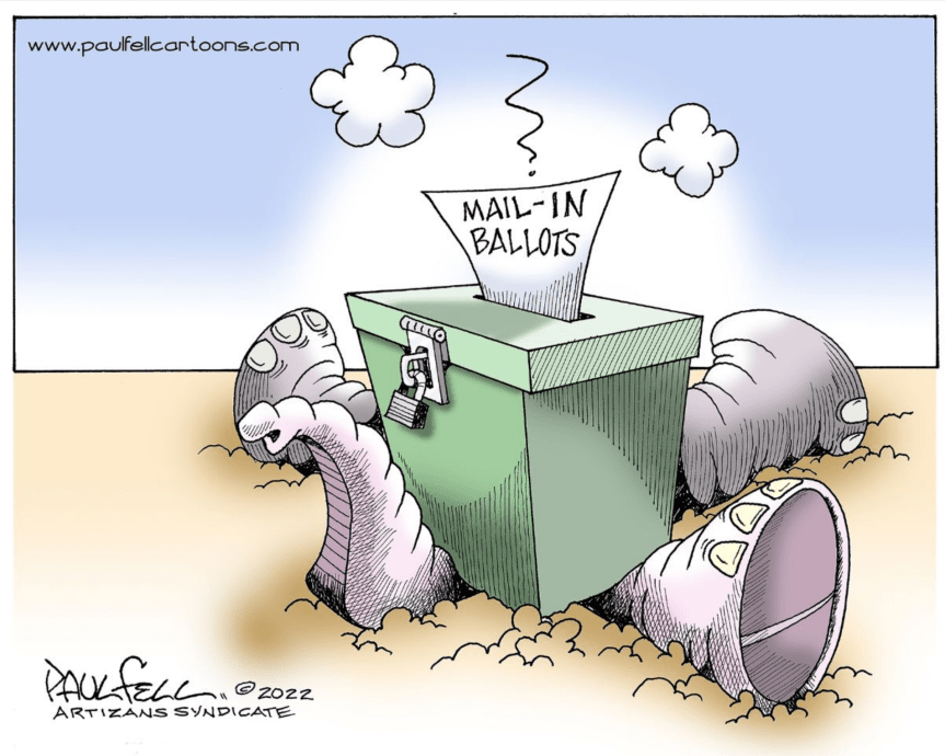 Mail in ballots