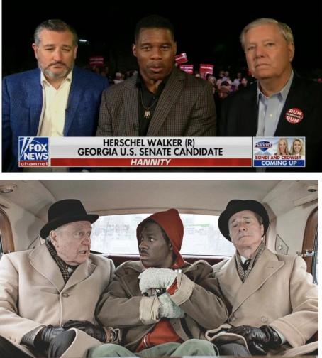 Two white men with black man 2