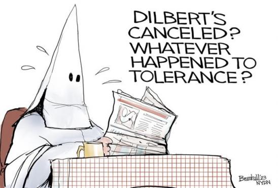 What happened to tolerance for racism